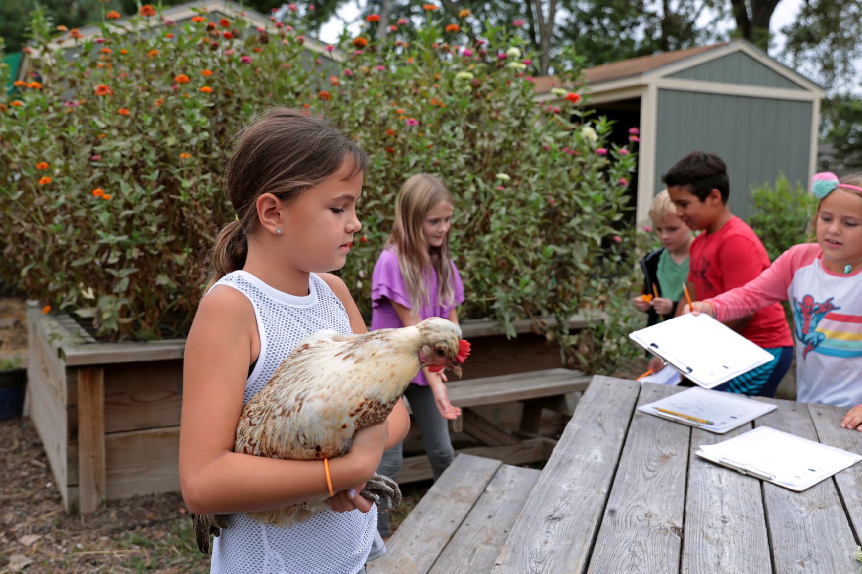 MRH has a full-time garden teacher